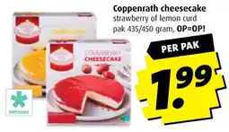 Boni Coppenrath cheesecake aanbieding