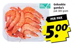 Boni Gekookte gamba's aanbieding
