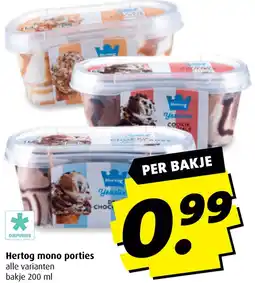 Boni Hertog mono porties aanbieding