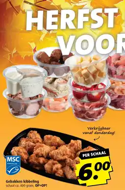 Boni Gebakken kibbeling aanbieding