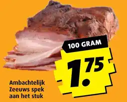 Boni Ambachtelijk Zeeuws spek aan het stuk aanbieding