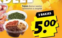 Boni Tapas aanbieding