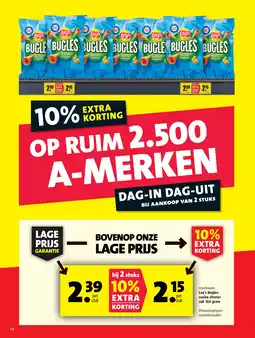 Boni Lay's Bugles nacho cheese aanbieding