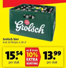 Boni Grolsch bier aanbieding