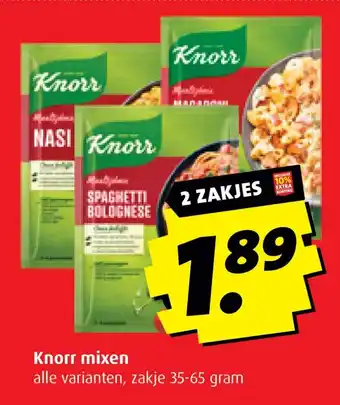 Boni Knorr mixen aanbieding