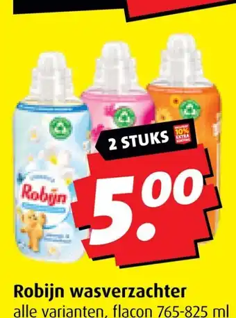 Boni Robijn wasverzachter aanbieding
