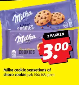 Boni Milka cookie sensations of choco cookie aanbieding