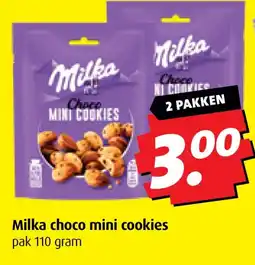 Boni Milka choco mini cookies aanbieding