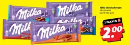 Boni Milka chocoladerepen aanbieding