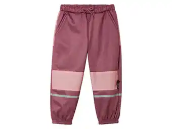 Lidl lupilu Kinder regenbroek (Lichtroze, 98/104) aanbieding