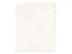 Lidl LIVARNO home Hoeslaken, 90-100 x 200 cm (Wit) aanbieding