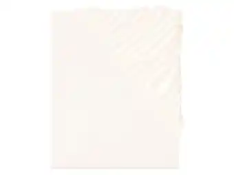 Lidl LIVARNO home Hoeslaken, 90-100 x 200 cm (Wit) aanbieding