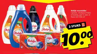 Boni Robijn wasmiddel aanbieding