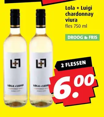 Boni Lola + Luigi chardonnay viura aanbieding