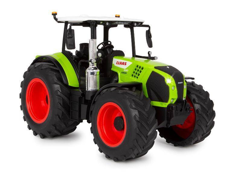 JAMARA 405350 Claas Arion 660 1:16 2.4 GHz Toy Tractor Remote Controlled RC Tractor for Children, Gift for Children, Detailed Design, Engine Sound, Demode