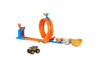 Lidl Hot Wheels Monster Trucks Loop and Flip Trophy Challenge aanbieding