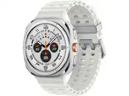 MediaMarkt Samsung Galaxy Ultra 47.4mm - Lte Smartwatch Titanium White aanbieding