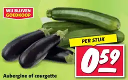 Nettorama Aubergine of courgette aanbieding