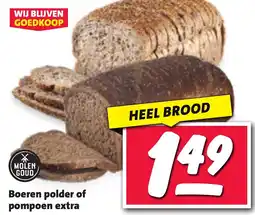 Nettorama Boeren polder of pompoen extra aanbieding