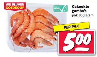 Nettorama Gekookte gamba's aanbieding