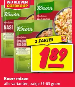 Nettorama Knorr mixen aanbieding