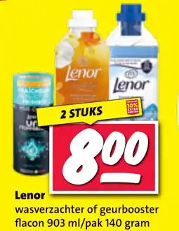 Nettorama Lenor wasverzachter of geurbooster aanbieding