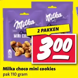 Nettorama Milka choco mini cookies aanbieding