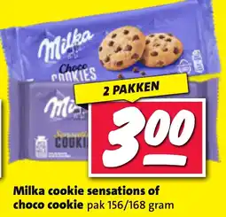 Nettorama Milka cookie sensations of choco cookie aanbieding