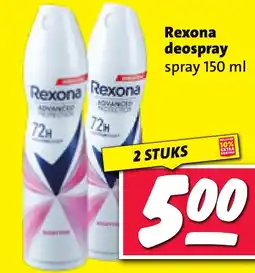 Nettorama Rexona deospray aanbieding