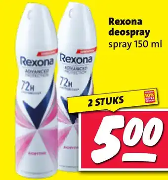 Nettorama Rexona deospray aanbieding