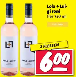 Nettorama Lola + Lui- gi rosé aanbieding