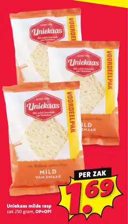 Nettorama Uniekaas milde rasp aanbieding