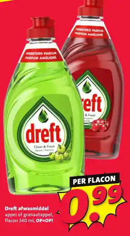 Nettorama Dreft afwasmiddel aanbieding