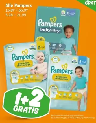 Poiesz Alle Pampers aanbieding