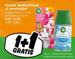 Poiesz Airwick luchtverfrisser of geurstokjes aanbieding
