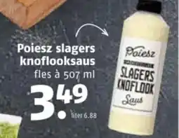 Poiesz Poiesz slagers knoflooksaus aanbieding
