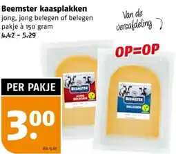 Poiesz Beemster kaasplakken aanbieding