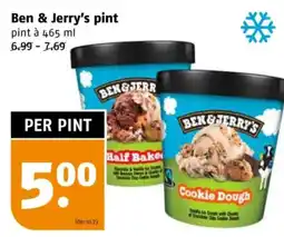 Poiesz Ben & Jerry's pint aanbieding