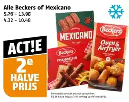 Poiesz Alle Beckers of Mexicano aanbieding