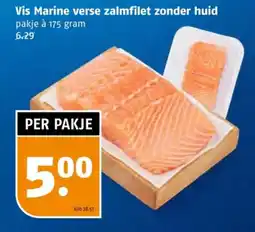 Poiesz Vis Marine verse zalmfilet zonder huid aanbieding
