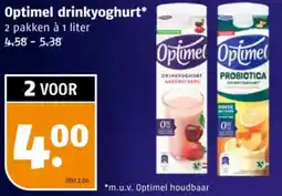 Poiesz Optimel drinkyoghurt aanbieding