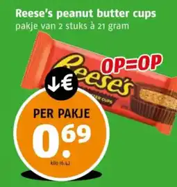 Poiesz Reese's peanut butter cups aanbieding