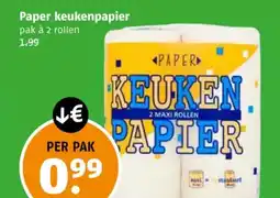 Poiesz Paper keukenpapier aanbieding