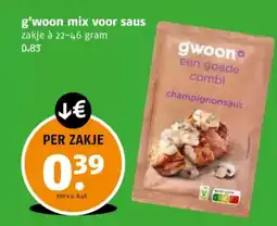 Poiesz g'woon mix voor saus aanbieding
