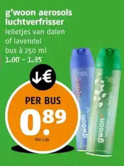 Poiesz g'woon aerosols luchtverfrisser aanbieding