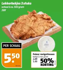Poiesz Lekkerbekjes 3 stuks aanbieding