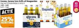 Poiesz Corona, Corona Cero 0.0% of Hoegaarden aanbieding