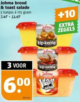 Poiesz Johma brood & toast salade aanbieding