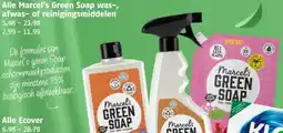 Poiesz Alle Marcel's Green Soap was, afwas of reinigingsmiddelen aanbieding