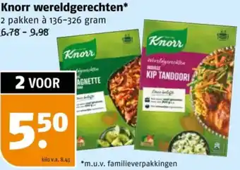 Poiesz Knorr wereldgerechten aanbieding